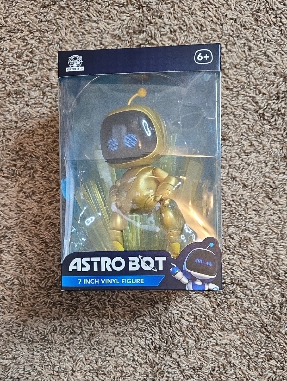 Astro Bot Astrobot 7 inch VINYL Gold Figure Culturefly